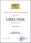 Urkunde